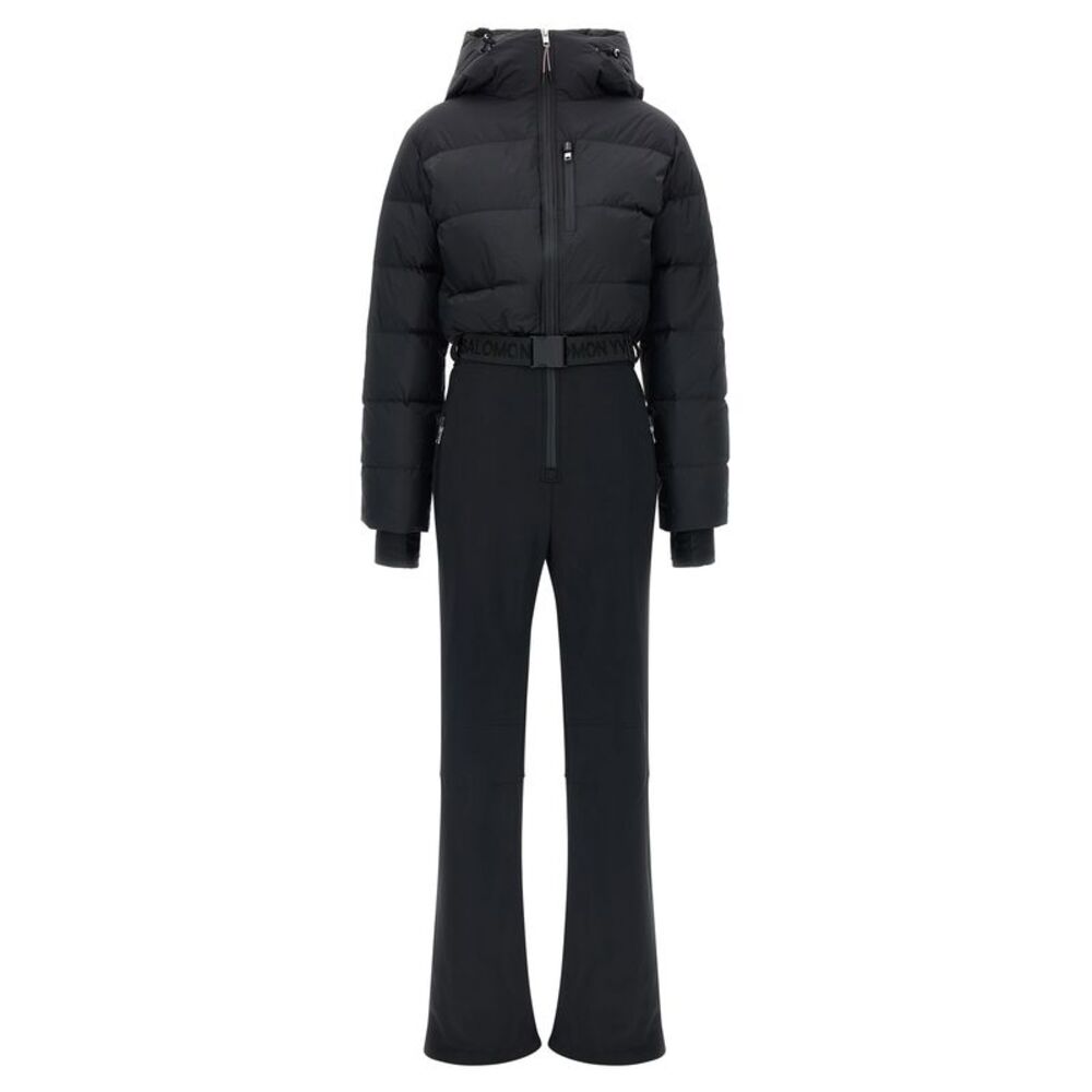 Yves Salomon Women Ski Suit Hood Lined